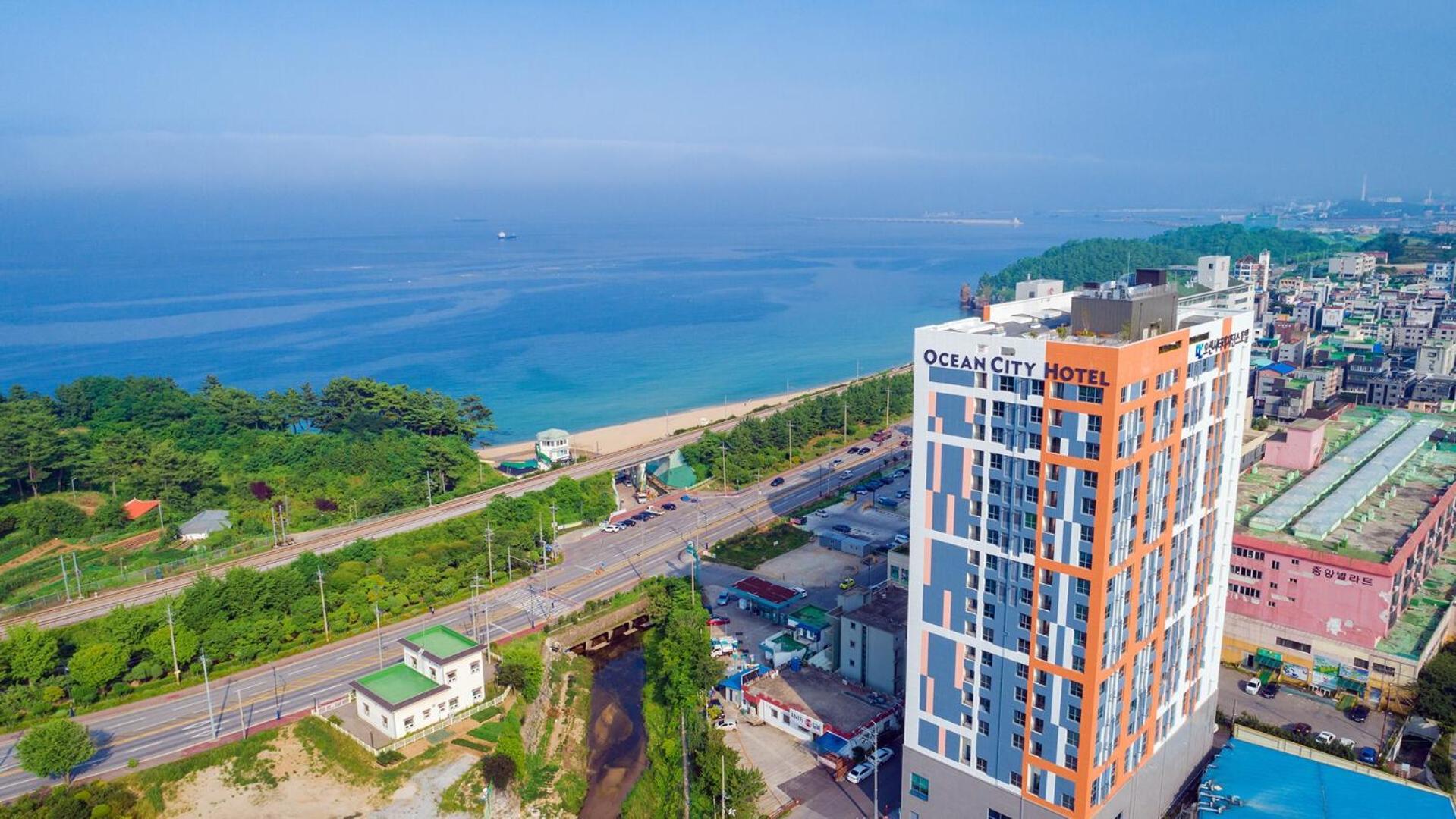 Donghae Beach Hanseom Hotel ภายนอก รูปภาพ