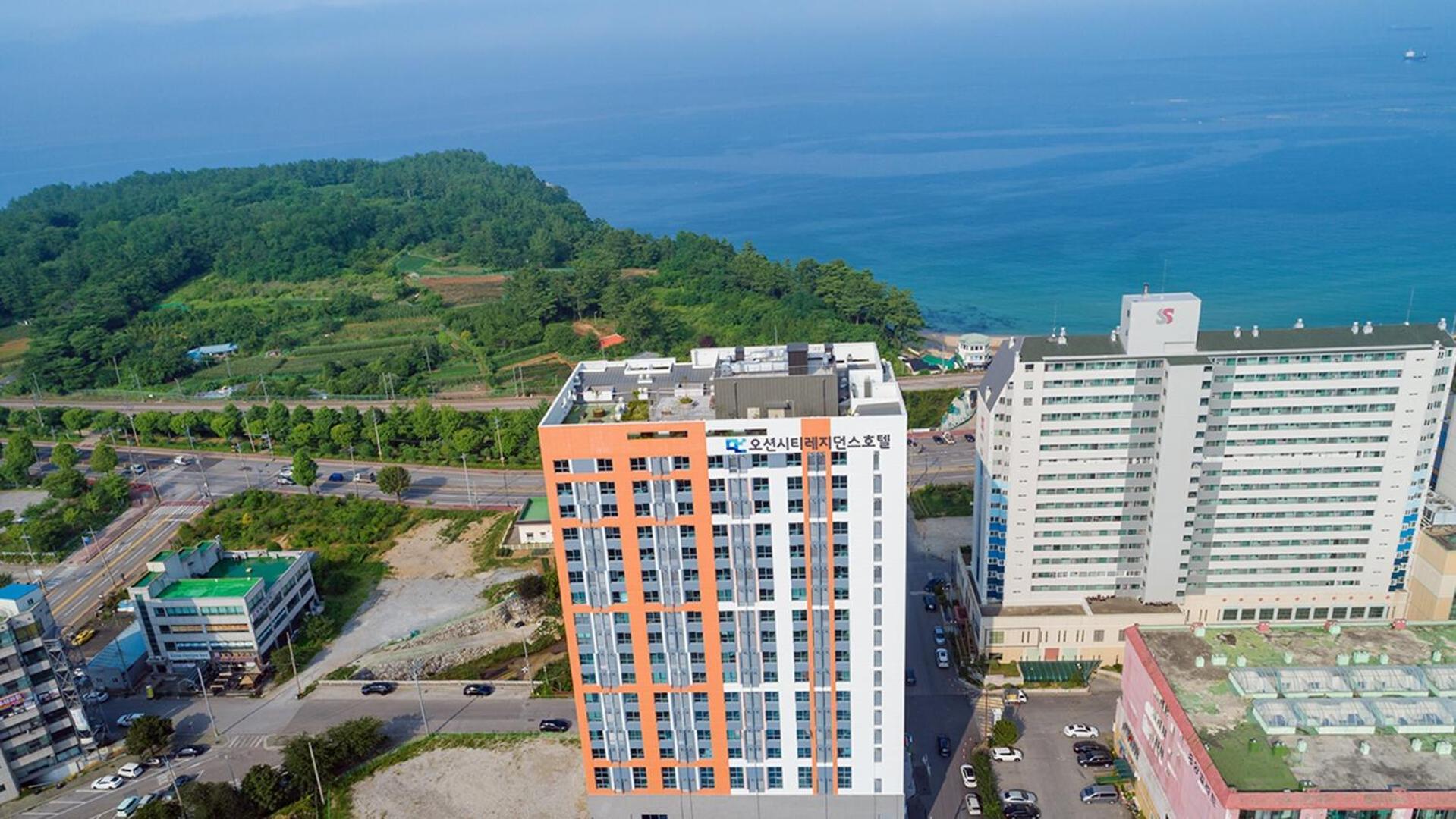 Donghae Beach Hanseom Hotel ภายนอก รูปภาพ